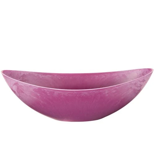 Pink Plastic Decorative Bowl – 39cm x 13cm | Floristik24.ie