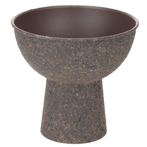 Round plant bowl with base, 18cm buy online | Floristik24.ie