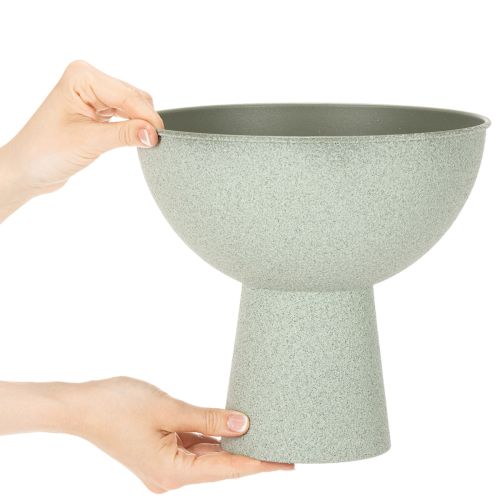 Bowl with stand for plants, decorative bowl, 25cm | Floristik24.ie