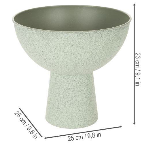 Bowl with stand for plants, decorative bowl, 25cm | Floristik24.ie
