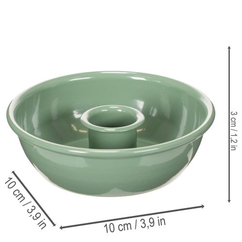 Taper candle holders suitable for floral arrangements and decorations, 10cm, 2 pieces | Floristik24.ie