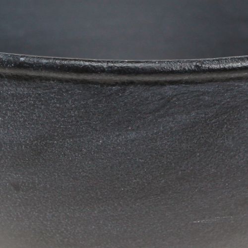 Floristik24 Bowl with base metal trophy bowl anthracite Ø26cm H21cm