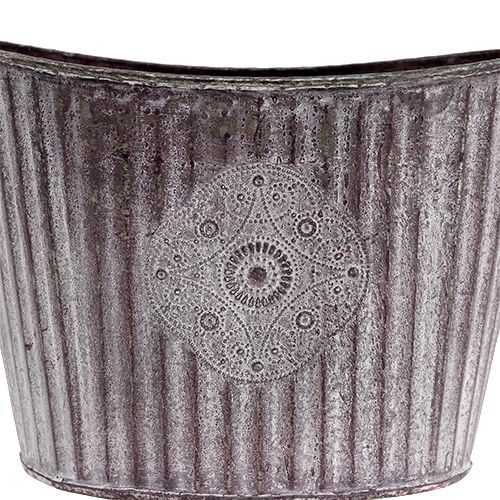 Floristik24 Bowl oval 22cm x 16cm H15cm purple