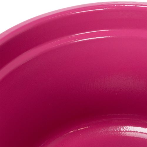 Product Sheet metal planter, spring decoration for the living room, 17cm, 3 pieces