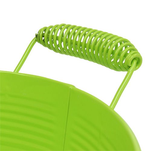 Floristik24 Bowl round apple green Ø22cm H9.5cm