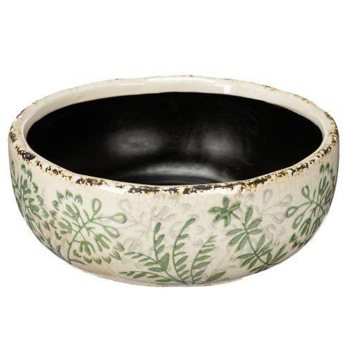 Floristik24 Rustic-style bowl with unique pattern, 20cm