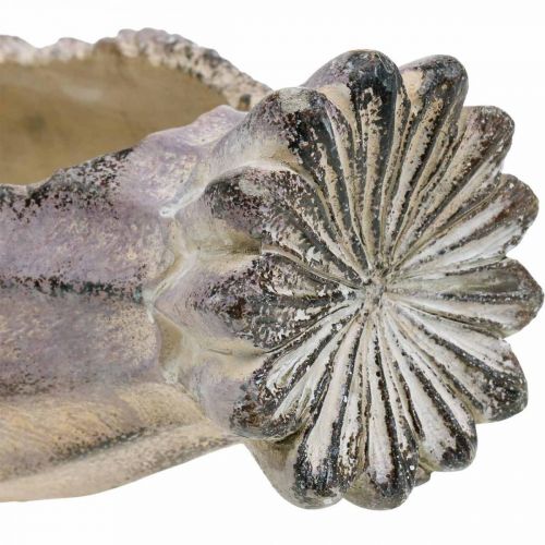 Floristik24 Poppy capsule for planting, concrete decoration, plant pot, garden decoration L29.5cm