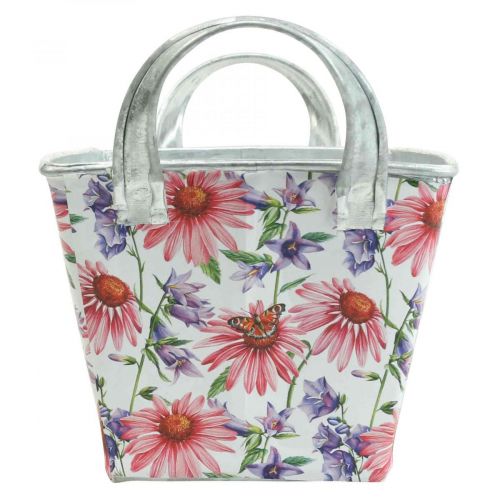 Product Jardiniere spring flower box metal decoration 20×12.5×10cm