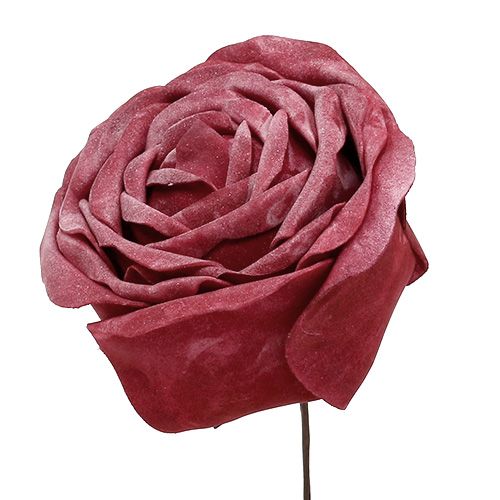 Floristik24 Foam rose mix Ø10cm 6pcs