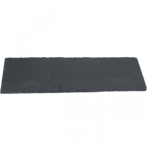 Product Slate board long, decorative tray natural stone 40×13cm 2pcs