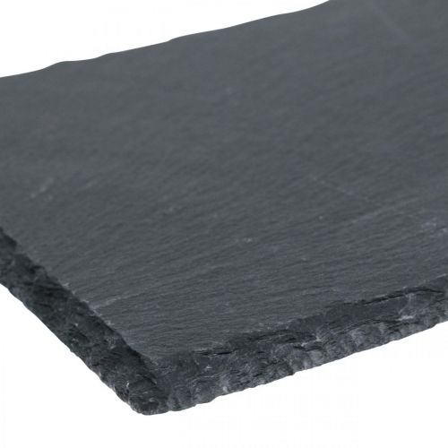 Product Slate board long, decorative tray natural stone 40×13cm 2pcs