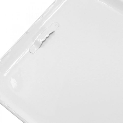 Floristik24 Deco Sign Metal Vintage Kitchen Black, White 18×80cm Set of 2