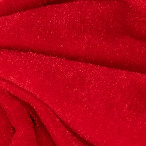 Red decorative bow as Christmas decoration, 28cm, 3 pieces | Floristik24.ie