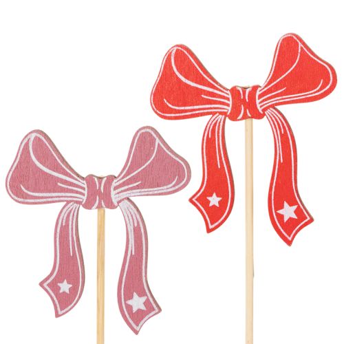 Decorative Bow Flower Picks 32cm 12pcs