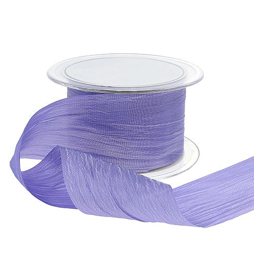 Product Ribbon Lilac Crash 50mm 20m