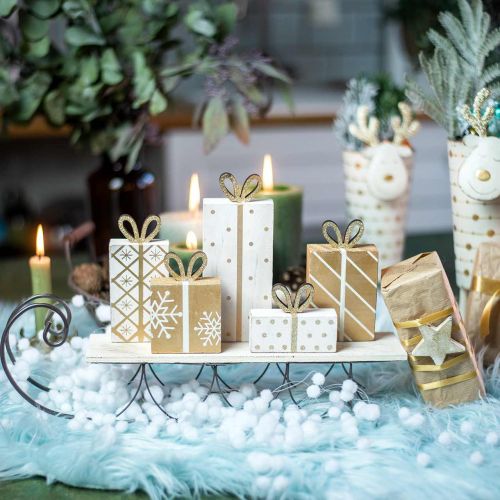 Floristik24 Sleigh with gifts, advent, decoration for Christmas L37.5cm H23cm