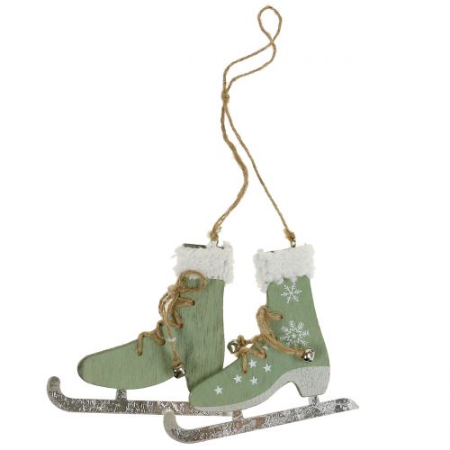 Product Ice skate pair Mint 13x11.5cm 2pcs