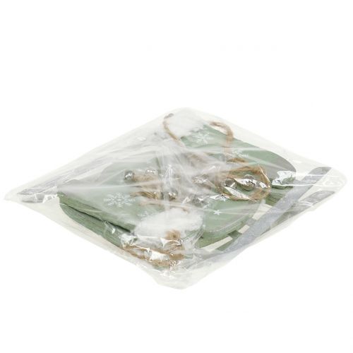 Product Ice skate pair Mint 13x11.5cm 2pcs