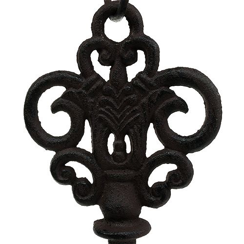 Floristik24 Key brown cast iron 43cm