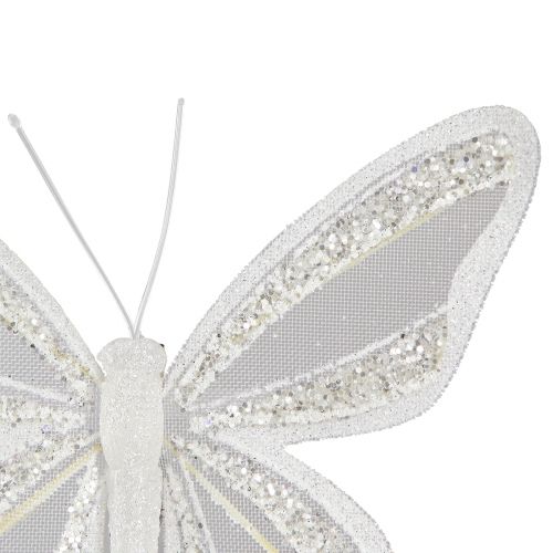 Product Butterfly decoration feather butterfly optics 15x13cm 2 pcs