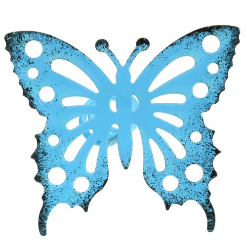 Product Flower studs butterfly colorful 22cm 12pcs