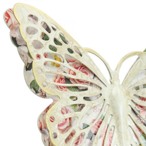 Wall decoration metal butterfly decoration country style W21.5cm