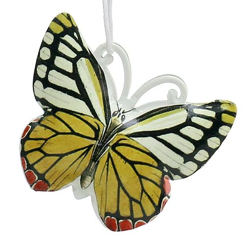 Product Butterfly to hang colorful assorted 5.5cm 3pcs