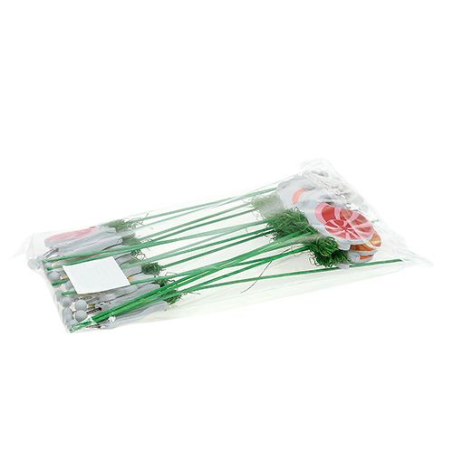 Floristik24 Snail as a plug 7cm L28cm 15pcs