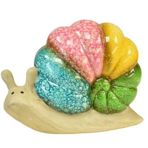Product Decorative snail decorative figure ceramic color 19cmx8.5cmx14.5cm