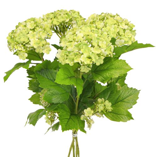 Floristik24 Snowball artificial flowers Viburnum artificial green 61cm 4 pcs