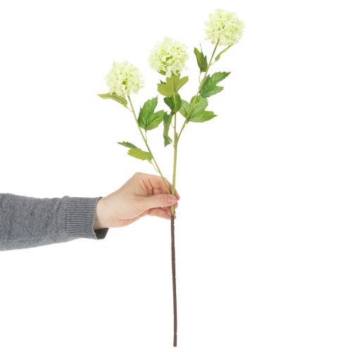 Artificial green snowball bush, 65cm, 2 pieces | Floristik24.ie