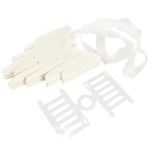 Product Snowflake Paper Decoration Star White Christmas Ø50cm