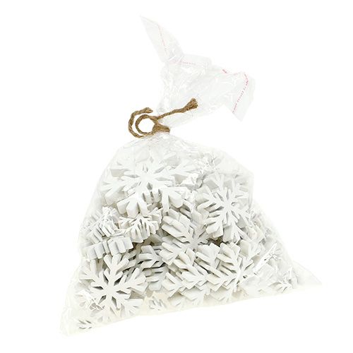 Floristik24 Snowflakes white mix 3cm - 7cm 48 pcs