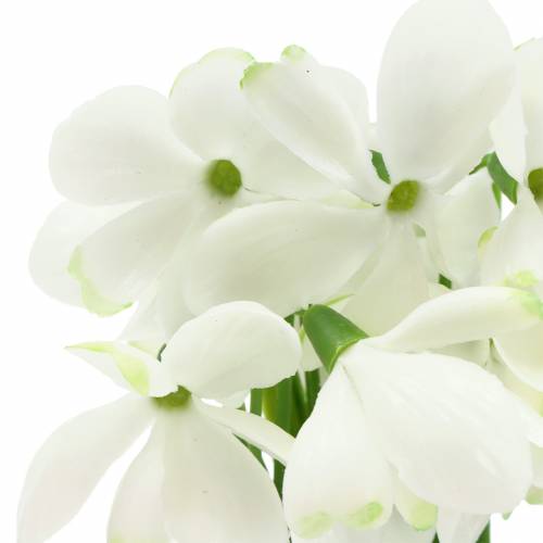 Floristik24 Artificial snowdrops white 26.5cm 6pcs