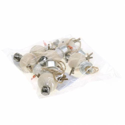 Floristik24 Christmas tree decorations snowman to hang 7cm 6pcs