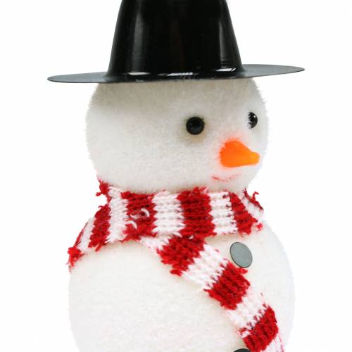 Floristik24 Christmas tree decoration snowman with hat for hanging H8cm 12pcs