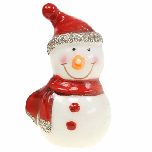 Floristik24 Christmas decoration figure snowman 7.5cm 4pcs