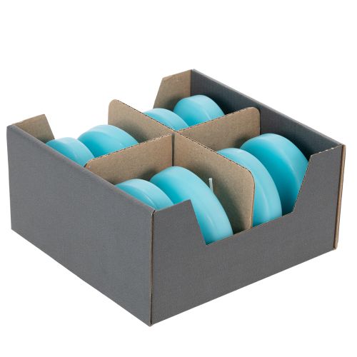 Product Floating candle, round shape, for festive decorations and events, pond and table decoration, 8cm, 8 pieces