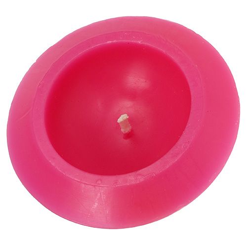 Floristik24 Floating candle in pink Ø13cm