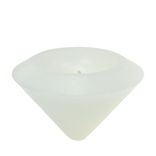 Floristik24 Floating candle in white Ø13cm