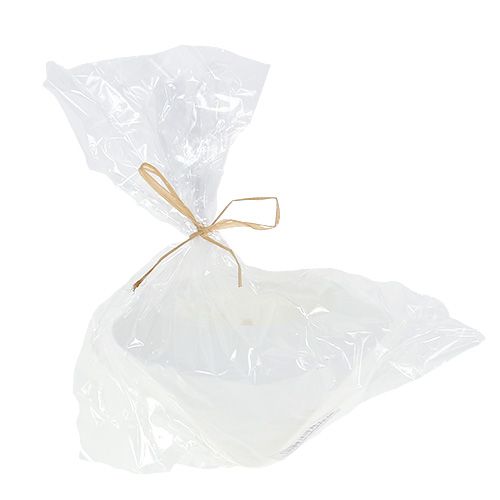 Floristik24 Floating candle in white Ø13cm