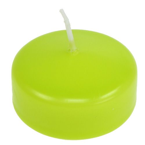 Product Floating candles green 4,5cm 8pcs