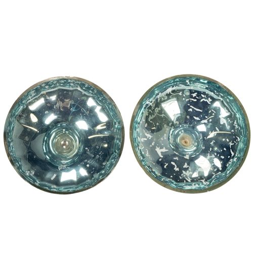 Product Glass floating tealight holder for elegant accents in any room, 10cm, 2 pieces