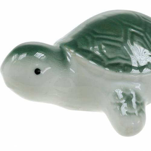 Floristik24 Floating Ceramic Turtle Green 11.5cm 1 pc