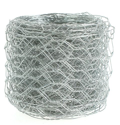 Product Hexagonal wire 50mm 5m silver - decorative wire for creative wall decoration and sculptures