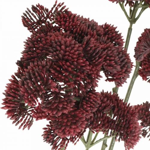 Floristik24 Sedum artificial red stonecrop autumn decoration 70cm 3pcs