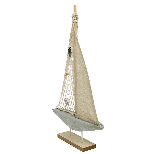 Floristik24 Wooden sailing boat to decorate 25cm x 43cm