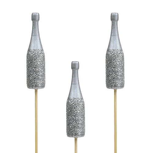 Product Champagne bottle plug 7cm with mica L30cm 8pcs
