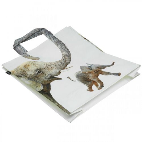 Floristik24 Shopper bag, shopping bag B39.5cm bag elephant