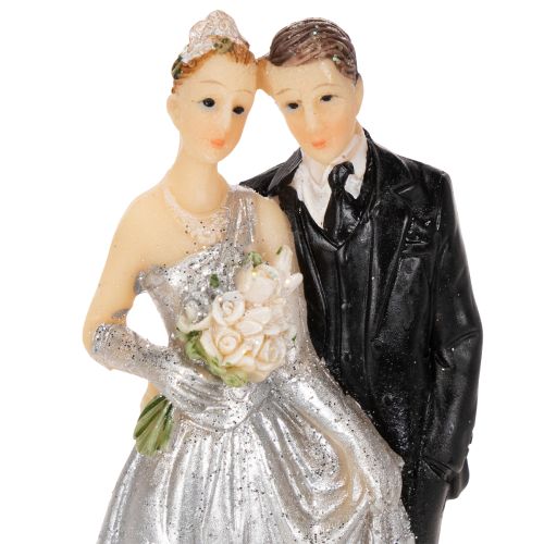 Silver wedding anniversary couple 10cm | Floristik24.ie